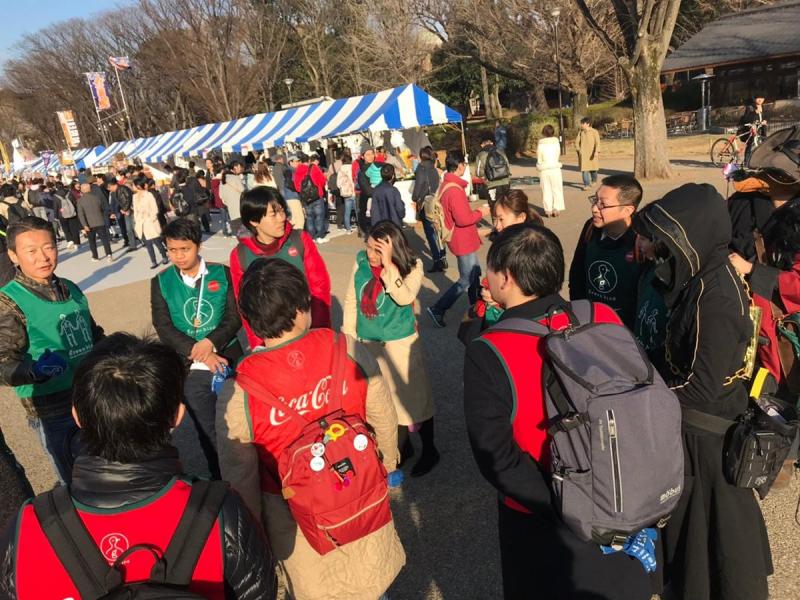 【コラボそうじ】上野公園フェス（1回目）画像