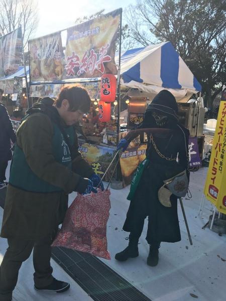 【コラボそうじ】上野公園フェス（1回目）画像