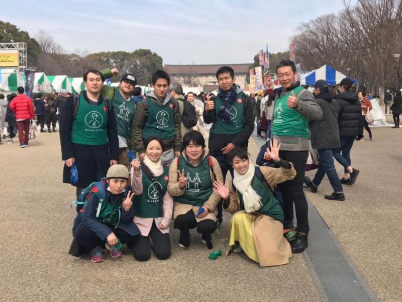 【コラボそうじ】上野公園フェス（2回目）画像