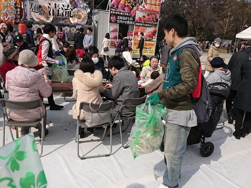 【コラボそうじ】上野公園フェス（2回目）画像