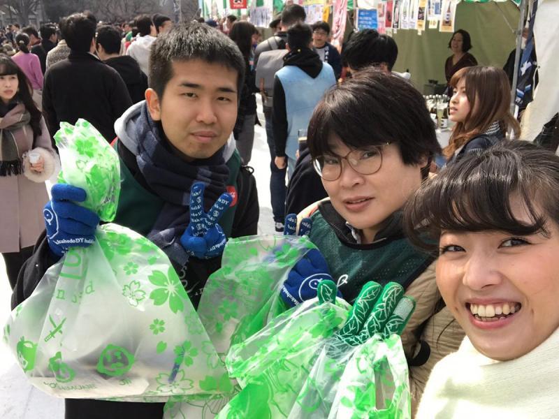 【コラボそうじ】上野公園フェス（2回目）画像