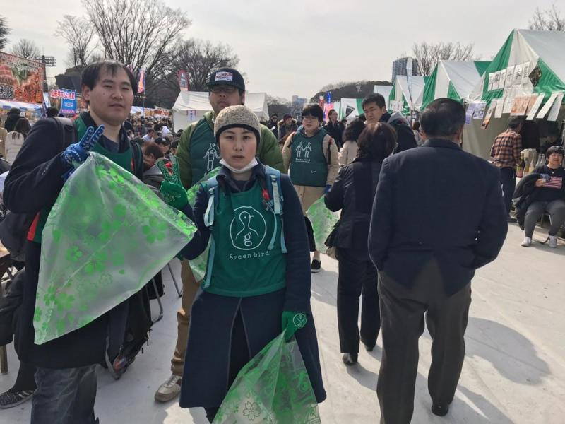 【コラボそうじ】上野公園フェス（2回目）画像