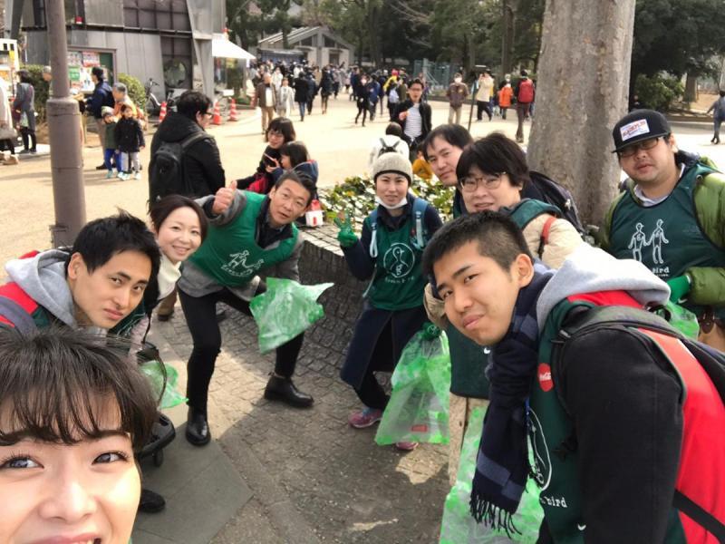 【コラボそうじ】上野公園フェス（2回目）画像