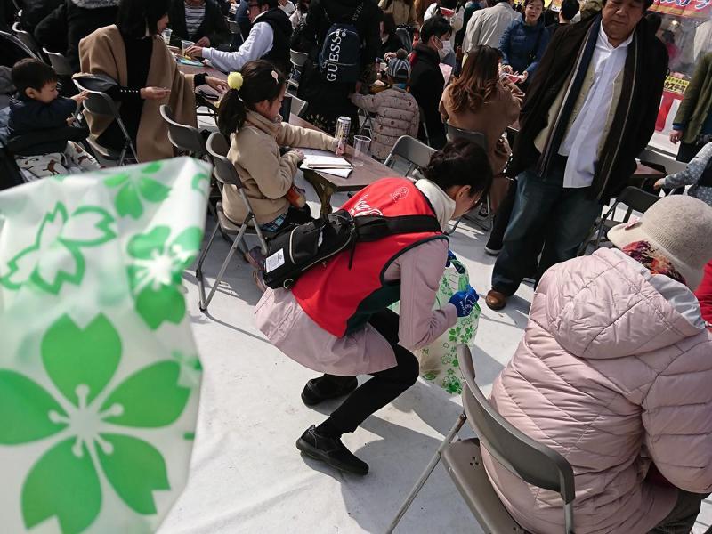 【コラボそうじ】上野公園フェス（2回目）画像