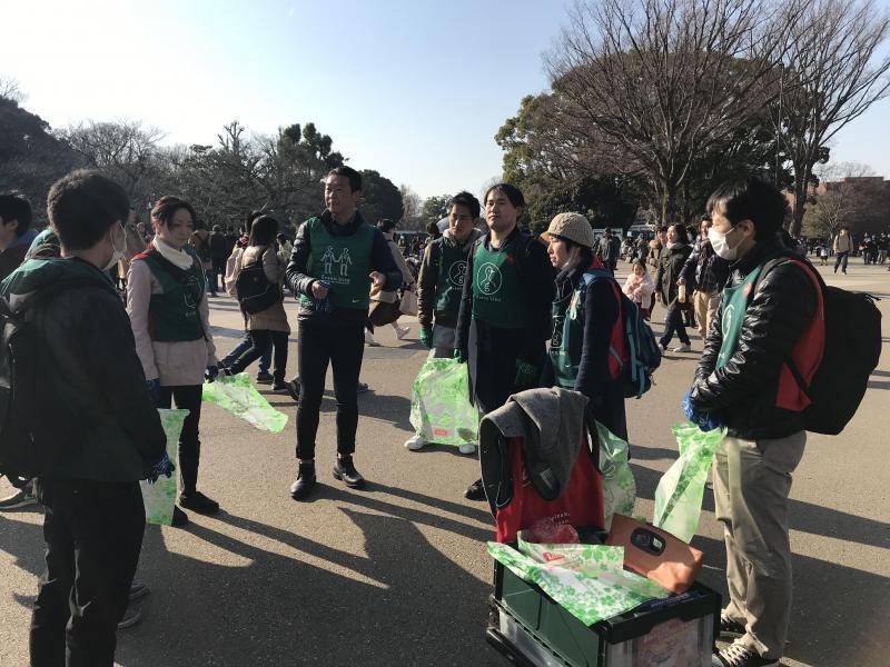【コラボそうじ】上野公園フェス（3回目）画像