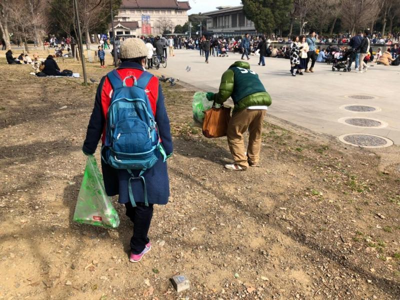 【コラボそうじ】上野公園フェス（3回目）画像