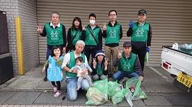 富山駅前定例そうじ画像