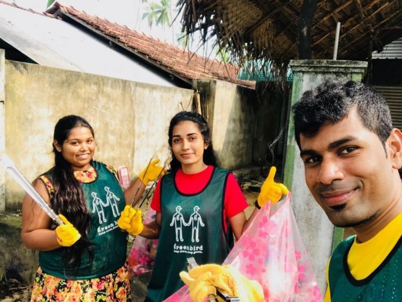 10月のグリンバードゴミ拾い活動　ii画像