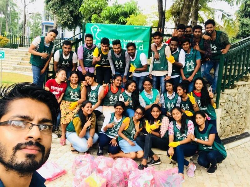 10月のグリンバードゴミ拾い活動　ii画像