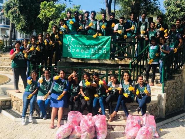 １月よりグリンバードゴミ拾い報告