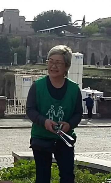 green bird a Roma!ローマでお掃除！！画像