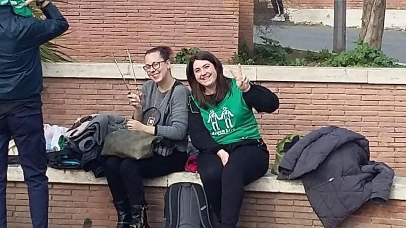 green bird a Roma!ローマでお掃除！！画像