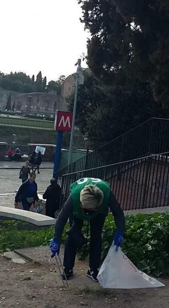 green bird a Roma!ローマでお掃除！！画像