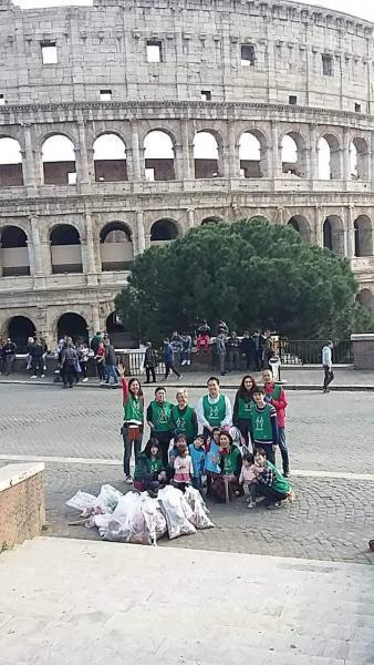 green bird a Roma!ローマでお掃除！！画像