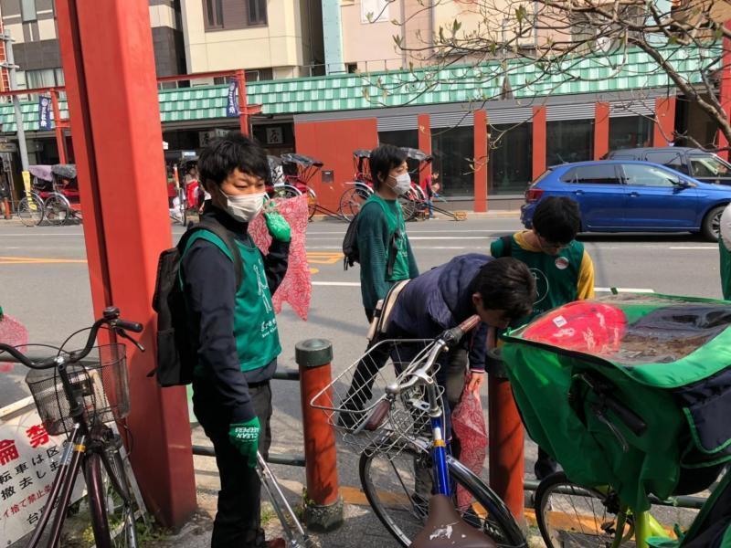 【サンデー浅草そうじ】第56回 雷門前～吾妻橋西詰～隅田公園（台東区）画像