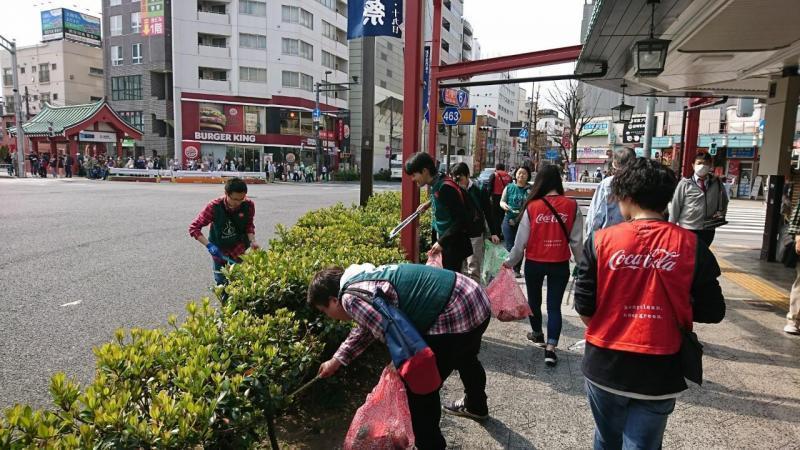 【サンデー浅草そうじ】第56回 雷門前～吾妻橋西詰～隅田公園（台東区）画像