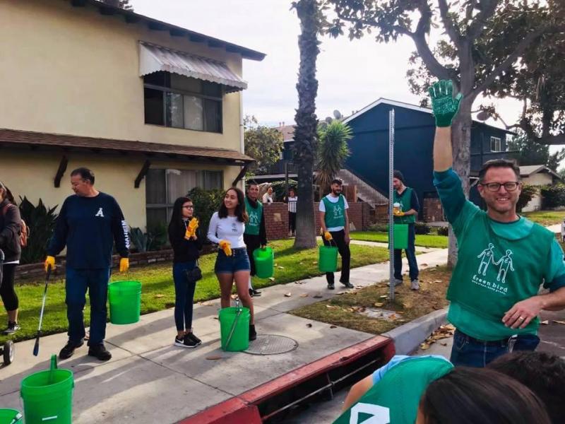 Green Bird Cleanup at Sycamore & Vine Neighborhood画像