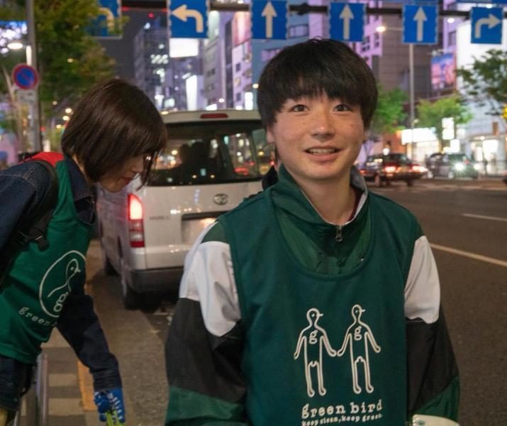 青山学院大学チーム夜のお掃除再稼働！画像