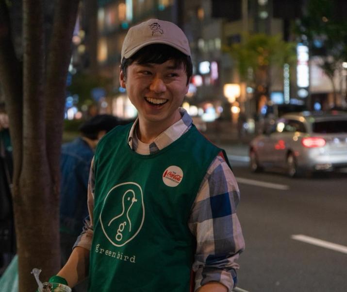 青山学院大学チーム夜のお掃除再稼働！画像