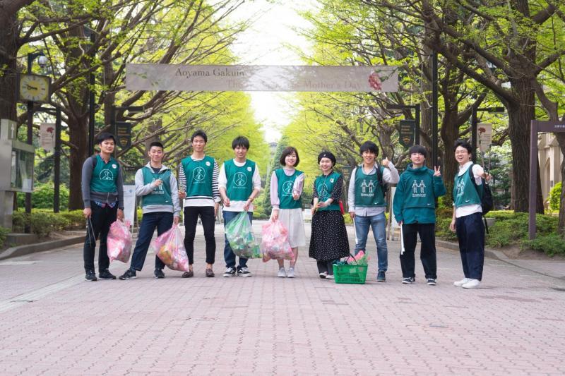 朝から快感♫ 表参道お掃除！画像