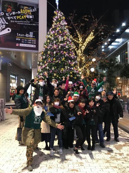 年内最後アメ村そうじ！画像