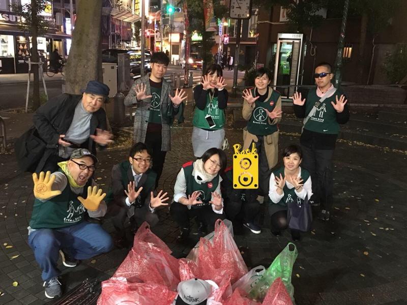 アメ村そうじ１１月１回目画像