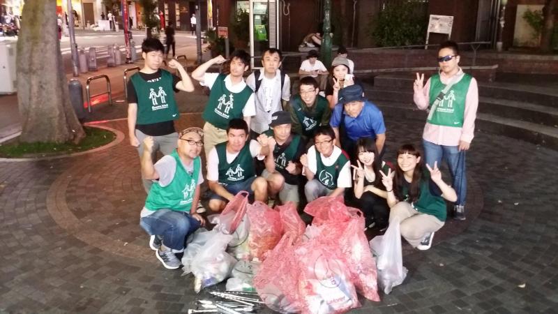 アメ村そうじ９月！画像