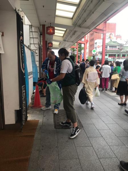 【サンデー浅草そうじ】第60回　雷門通り～観音通り～花川戸／吾妻橋西詰～隅田公園画像