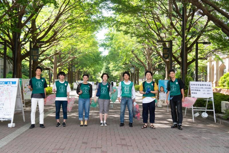 朝活！　青学チーム0限おそうじ！画像