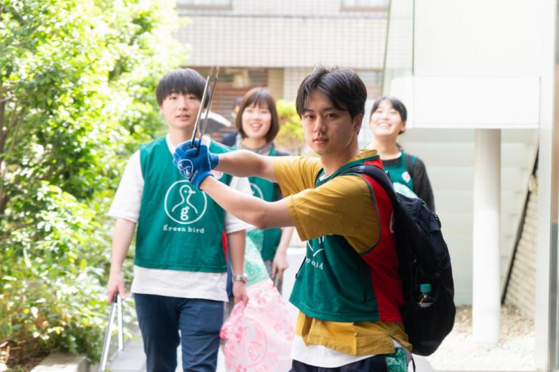 朝活！　青学チーム0限おそうじ！画像