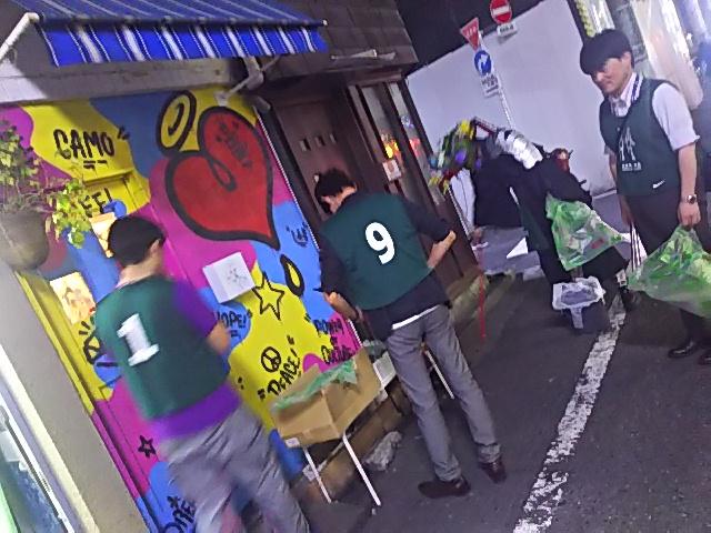 梅雨ときどき晴れ、新宿二丁目おそうじ画像