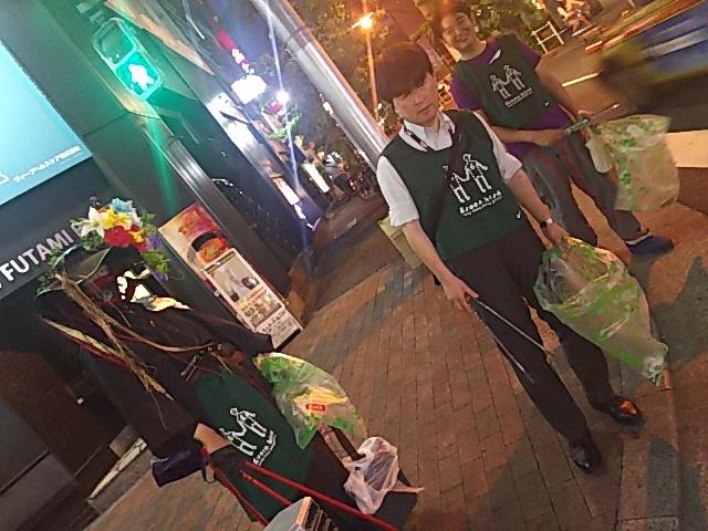 梅雨ときどき晴れ、新宿二丁目おそうじ画像