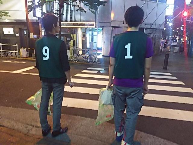 梅雨ときどき晴れ、新宿二丁目おそうじ画像