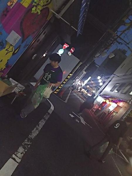 梅雨ときどき晴れ、新宿二丁目おそうじ画像