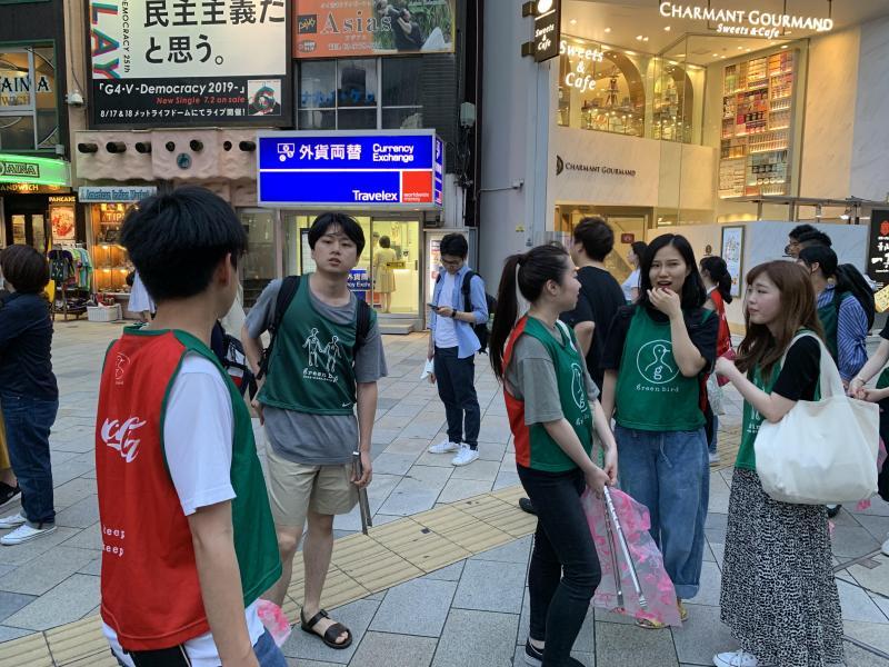一ヶ月ぶり！　青山学院大学チーム夜活おそうじ！画像