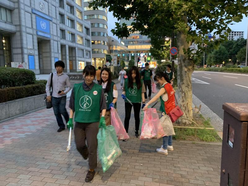 一ヶ月ぶり！　青山学院大学チーム夜活おそうじ！画像