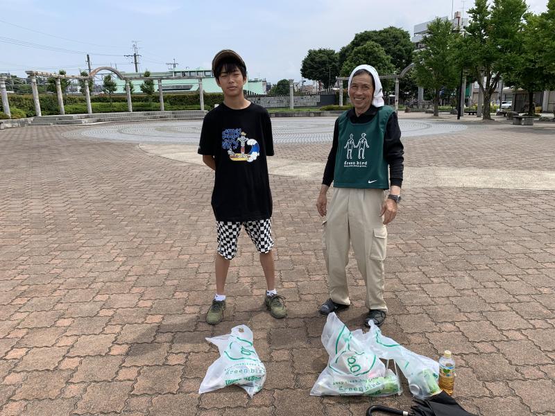 梅雨の晴れ間画像