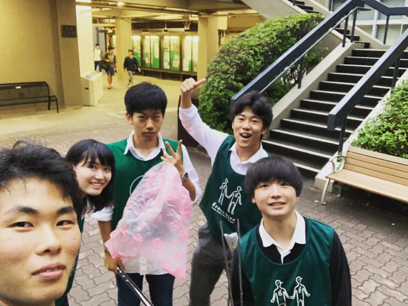 金夜学生おそうじ！画像