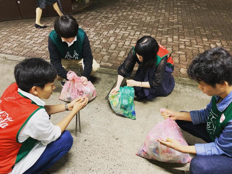 金夜学生おそうじ！画像