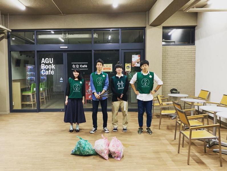 金夜学生おそうじ！画像