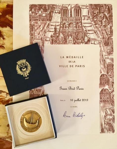 Villiersお掃除、の前に！メダル授与☆画像