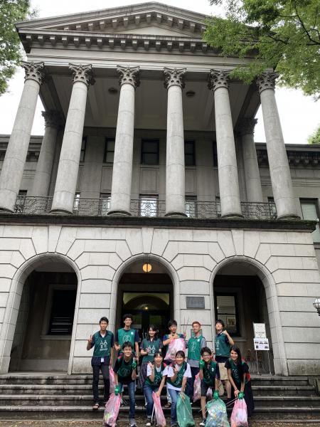 オープンキャンパスおそうじ！画像