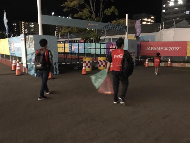 9月大分定期そうじ画像