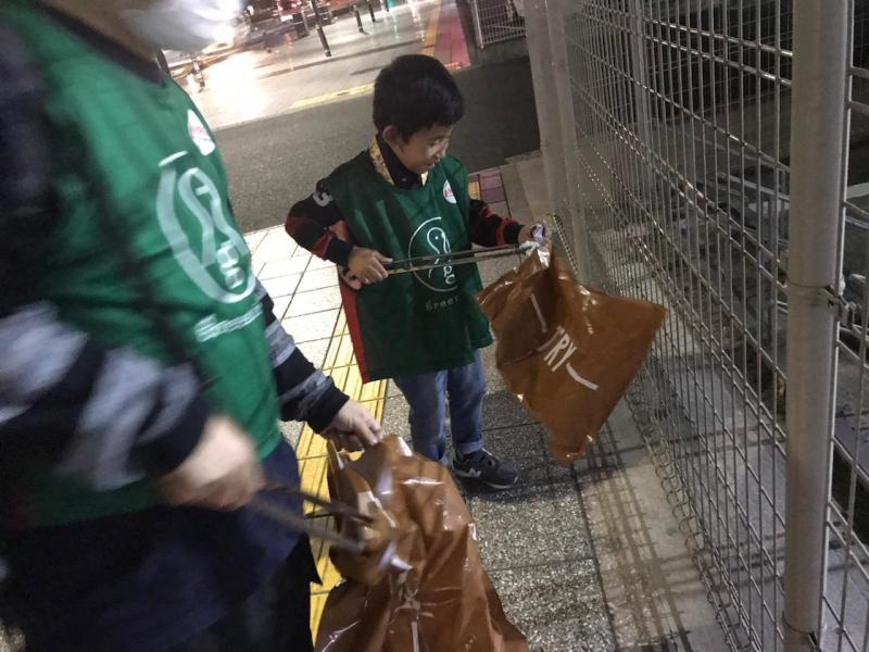 10月定期そうじ画像