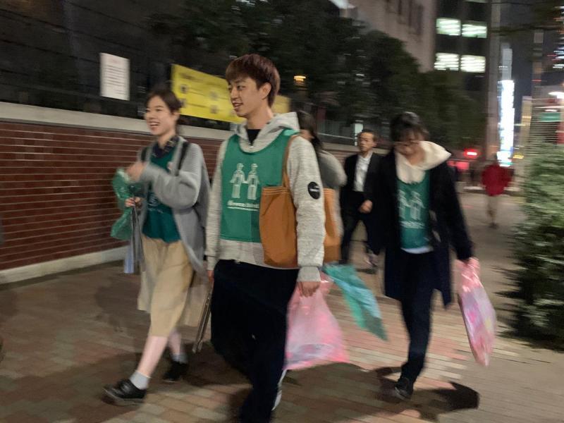 定例金夜おそうじ画像