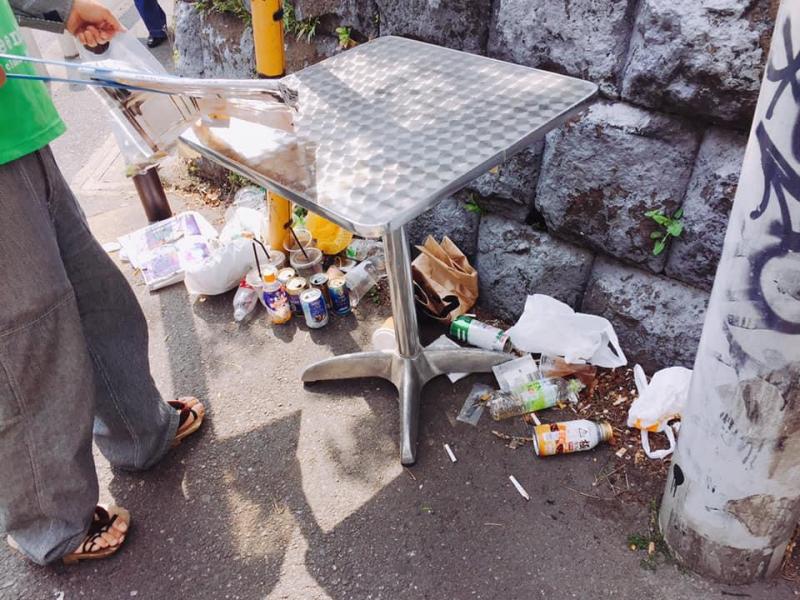 地域清掃＿八幡通り画像