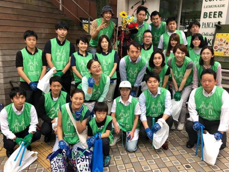 地域清掃＿八幡通り画像