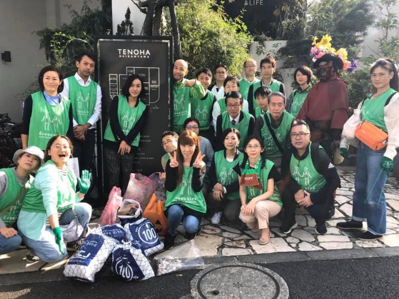 地域清掃＿旧山手通り画像