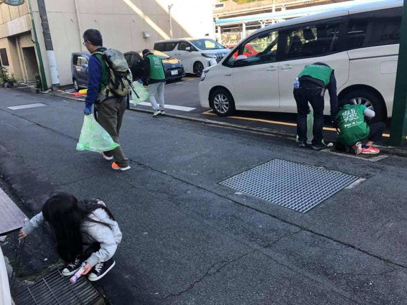 11月！子供たちと元気にゴミ拾い！画像