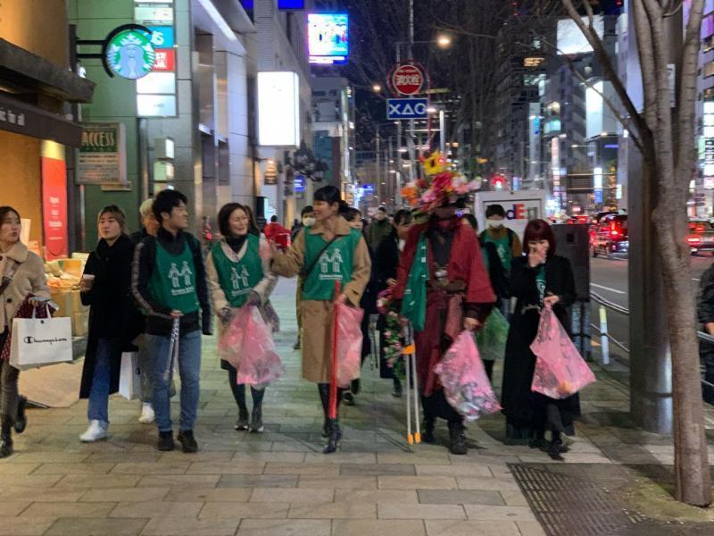 定例夜おそうじ画像